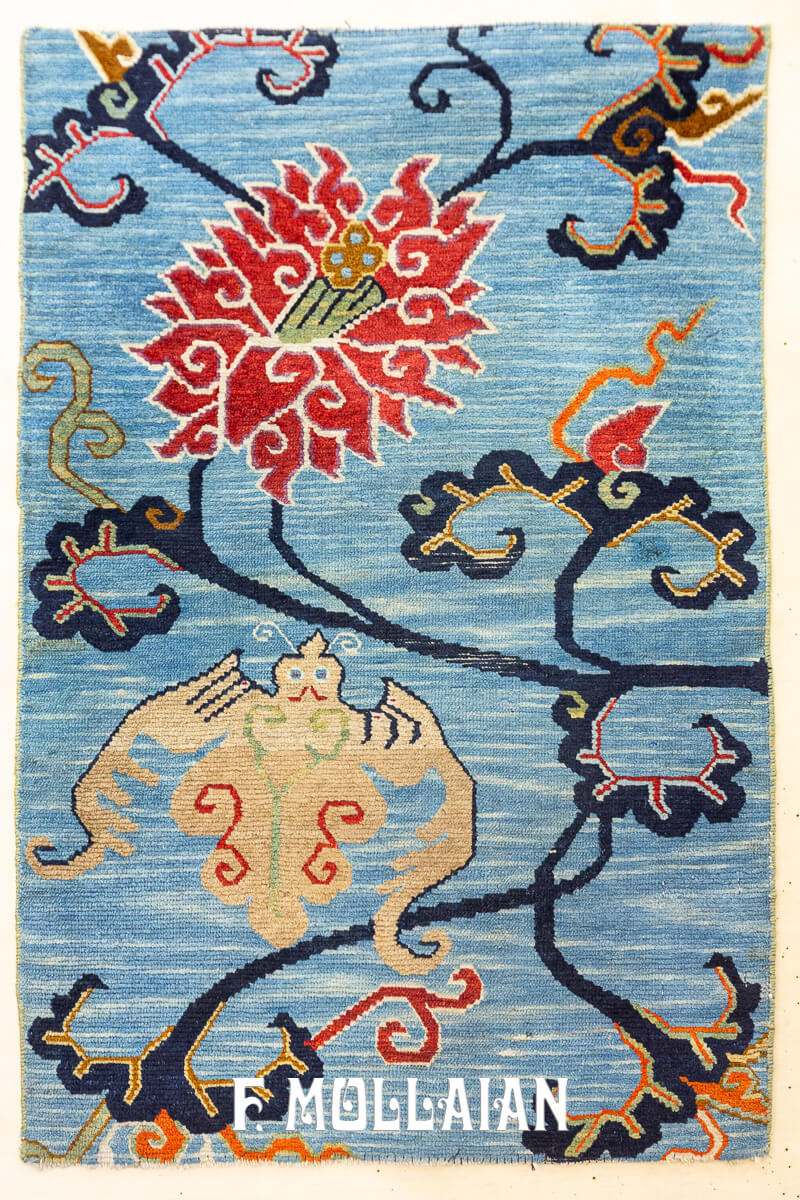 Tibetan Rug Blue Field n°:371714